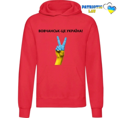 Худі чоловічі червоні