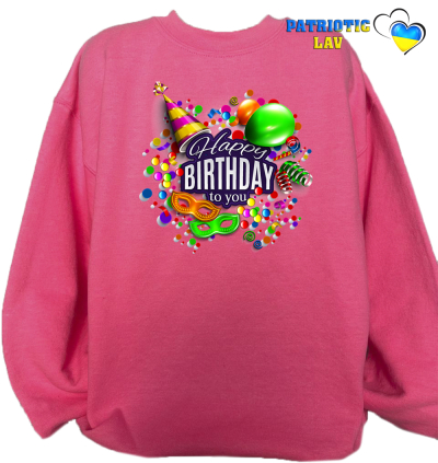 Світшот дитячий рожевий