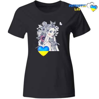 Футболка жіноча чорна