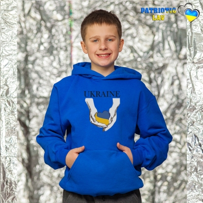 Худі підліткові Сині