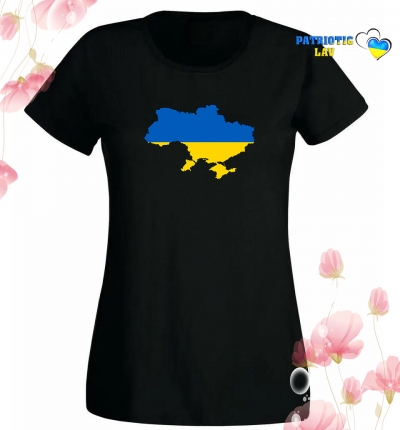 Футболка жіноча чорна