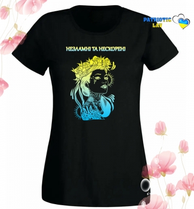 Футболка жіноча чорна