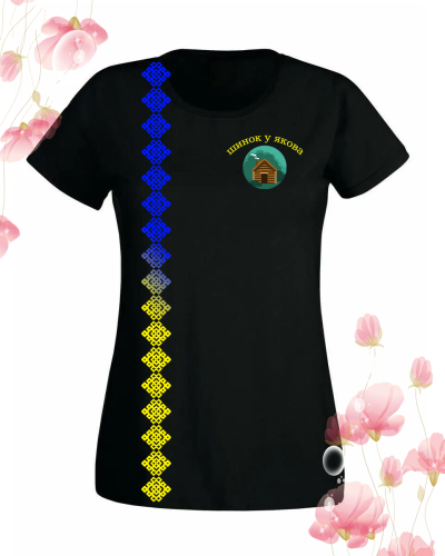 Футболка жіноча чорна