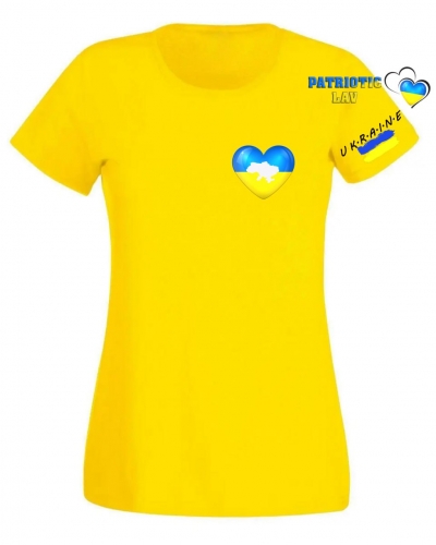 Футболка жовта жіноча