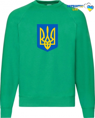 Світшот чоловічий зелений