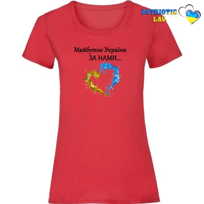 Футболка жіноча червона