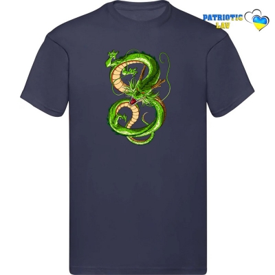 Футболка синя чоловіча Рік Дракона