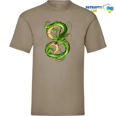 Футболка біла хакі Рік Дракона