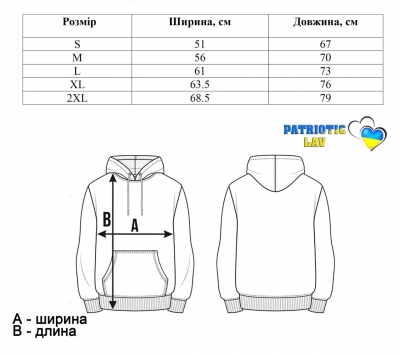 Худі підліткові Сині