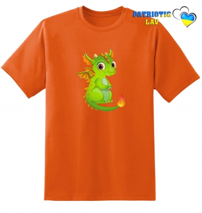 Футболка помаранчева Рік Дракона