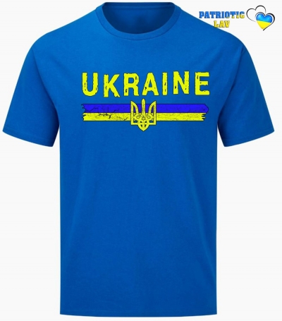 Футболка чоловіча синя