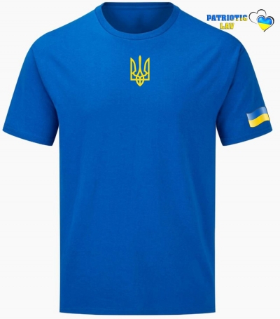 Футболка чоловіча синя