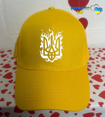 Кепка доросла жовта