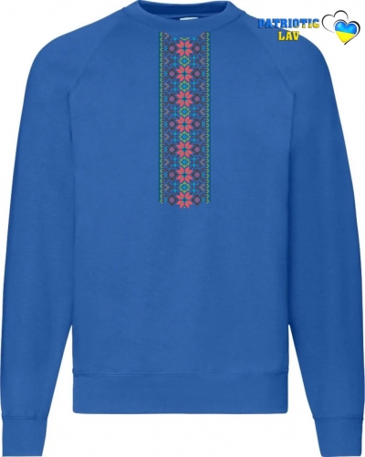 Світшот чоловічий синій