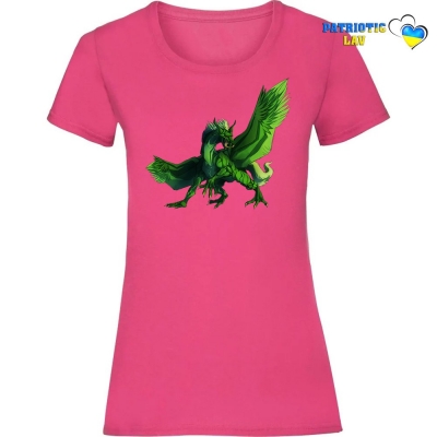 Футболка рожева жіноча Рік Дракона