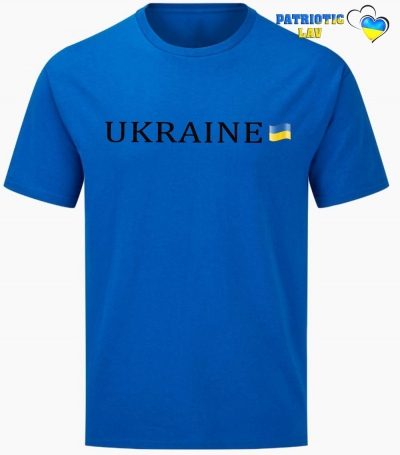 Футболка чоловіча синя