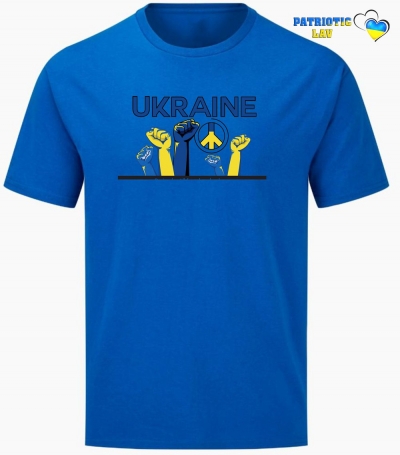 Футболка чоловіча синя