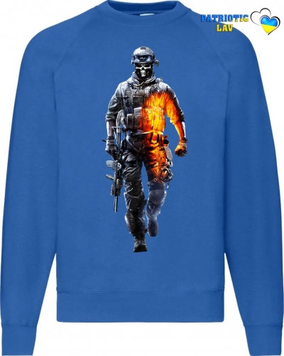 Світшот чоловічий синій