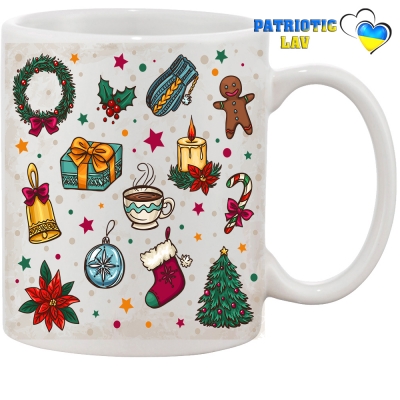 Чашка новорічна