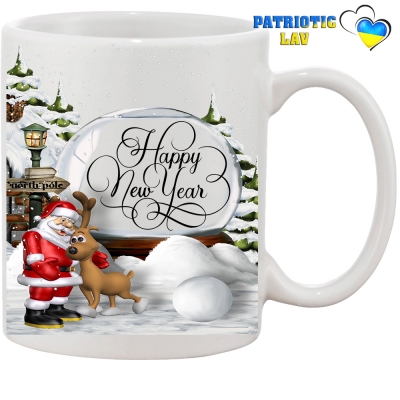 Чашка новорічна