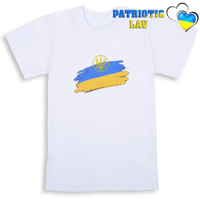 Футболки білі дитячі з гербами