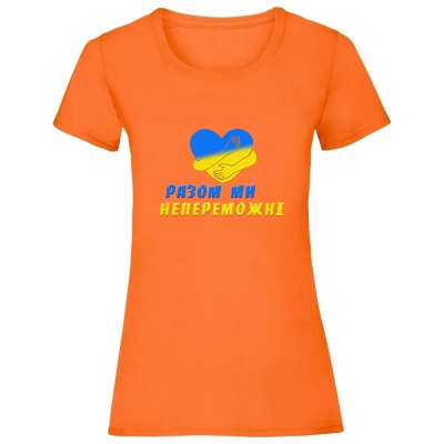 Футболка жіноча помаранчева