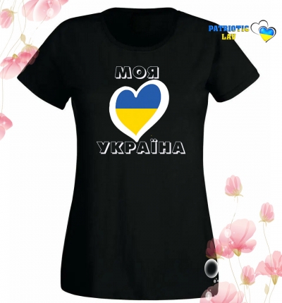 Футболка жіноча чорна