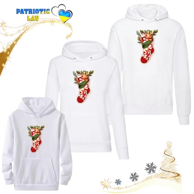 Сімейні новорічні худі