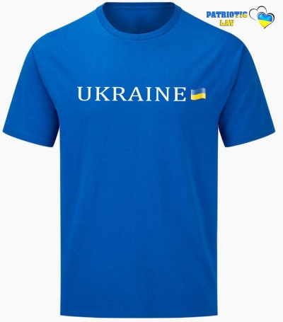 Футболка чоловіча синя