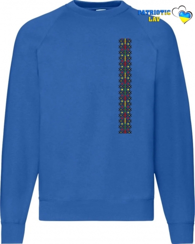 Світшот чоловічий сіній