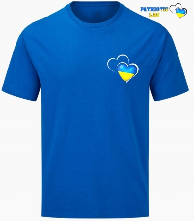 Футболка чоловіча синя