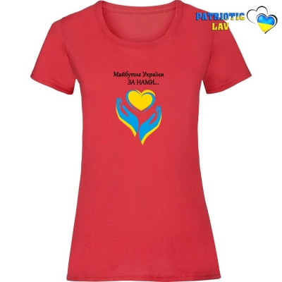 Футболка жіноча червона