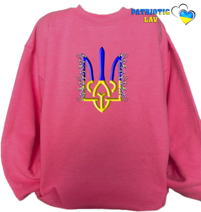 Світшот дитячий рожевий