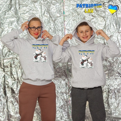 Сімейні новорічні худі