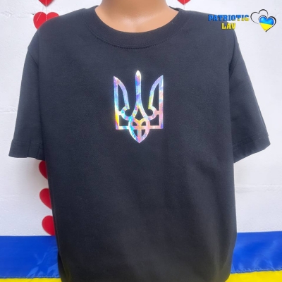 Футболка чорна дитяча 146-152