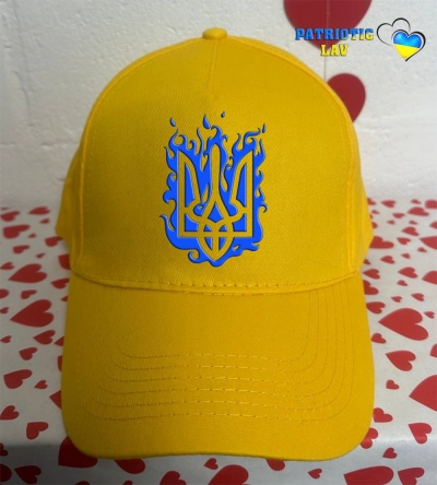 Кепка доросла жовта