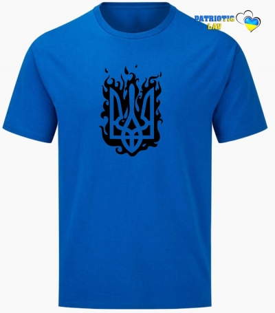 Футболка чоловіча синя