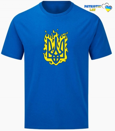 Футболка чоловіча синя