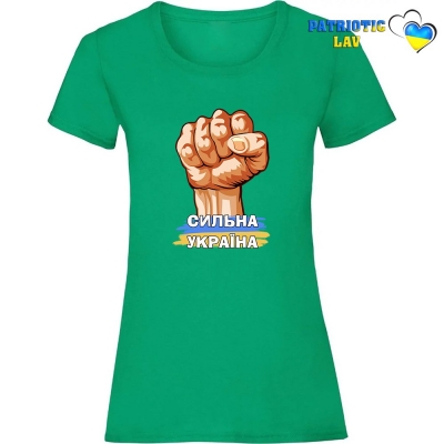 Футболка жіноча зелена