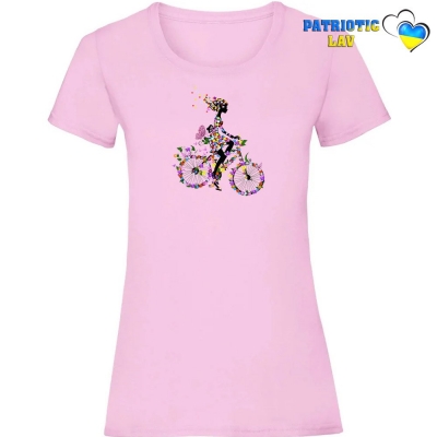 Футболка жіноча світло рожева