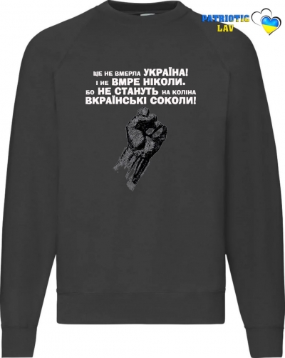 Світшот чоловічий чорний