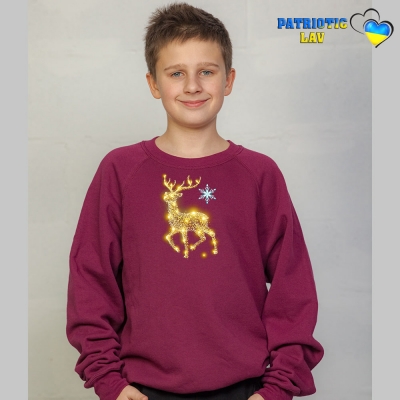 Світшоти новорічні підліткові Червоні