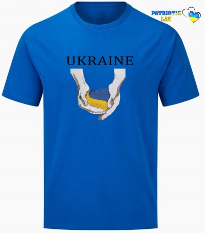 Футболка чоловіча синя