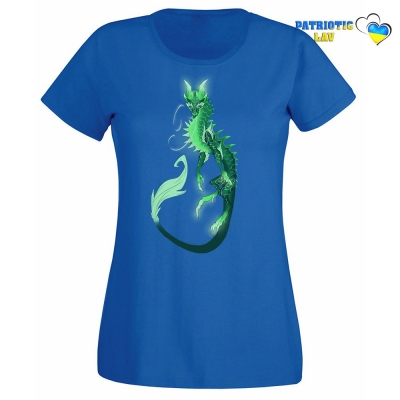 Футболка синя чоловіча Рік Дракона