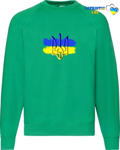 Світшот чоловічий зелений