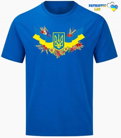 Футболка чоловіча синя