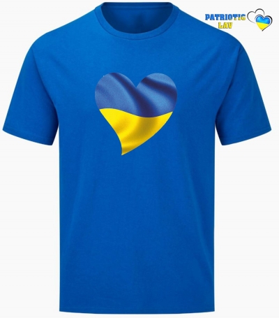 Футболка чоловіча синя