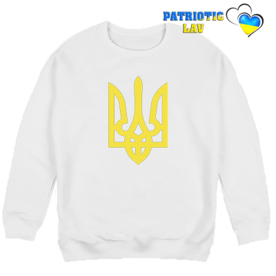 Світшот дитячий білий