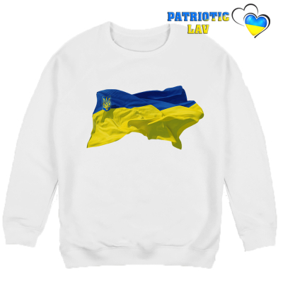 Світшот дитячий білий