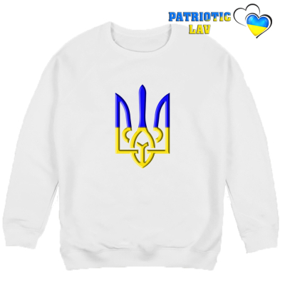 Світшот дитячий білий